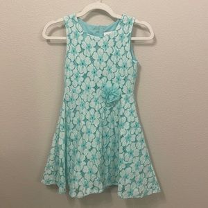 Mint Green Dress Girls Spring Summer Vacation Dress